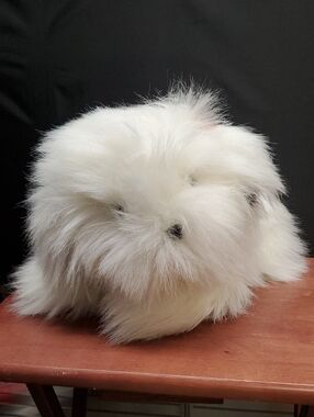 Vintage Old English Sheepdog Plush Stuffed Animal Made in Korea Sold at Walmart